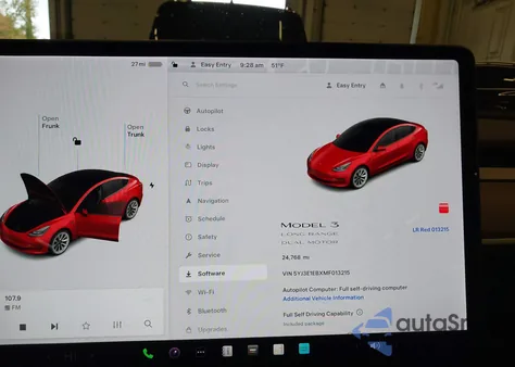 2021 Tesla Model 3 Long Range Dual Motor All-Wheel Drive из США, поврежденный, VIN 5YJ3E1EBXMF013215